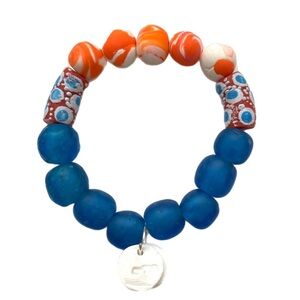 BRAND NEW ✨ Ghana glass beads combined with Krobo glass and hand-rolled clay.